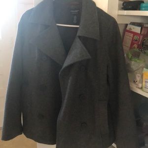 Gray Pea Coat